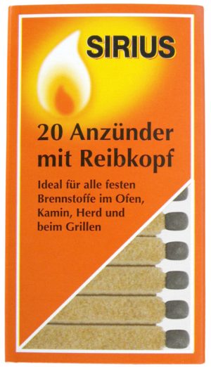 Sirius Anzünder mit Reibkopf